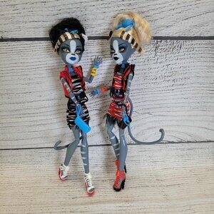 Meowlody & Purrsephone Zombie Shake Monster High Doll Mattel